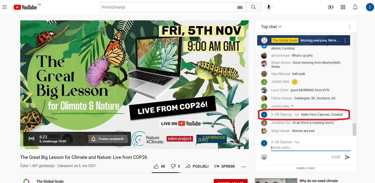 The Great Big Lesson for Climate and Nature: Live from COP26